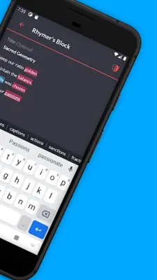 Rhymer android App screenshot 18